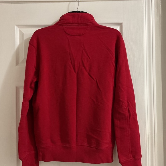 Men’s Vintage Polo by Ralph Lauren 1/4 Zip/Snap Pullover Sweatshirt, Medium - Picture 7 of 8